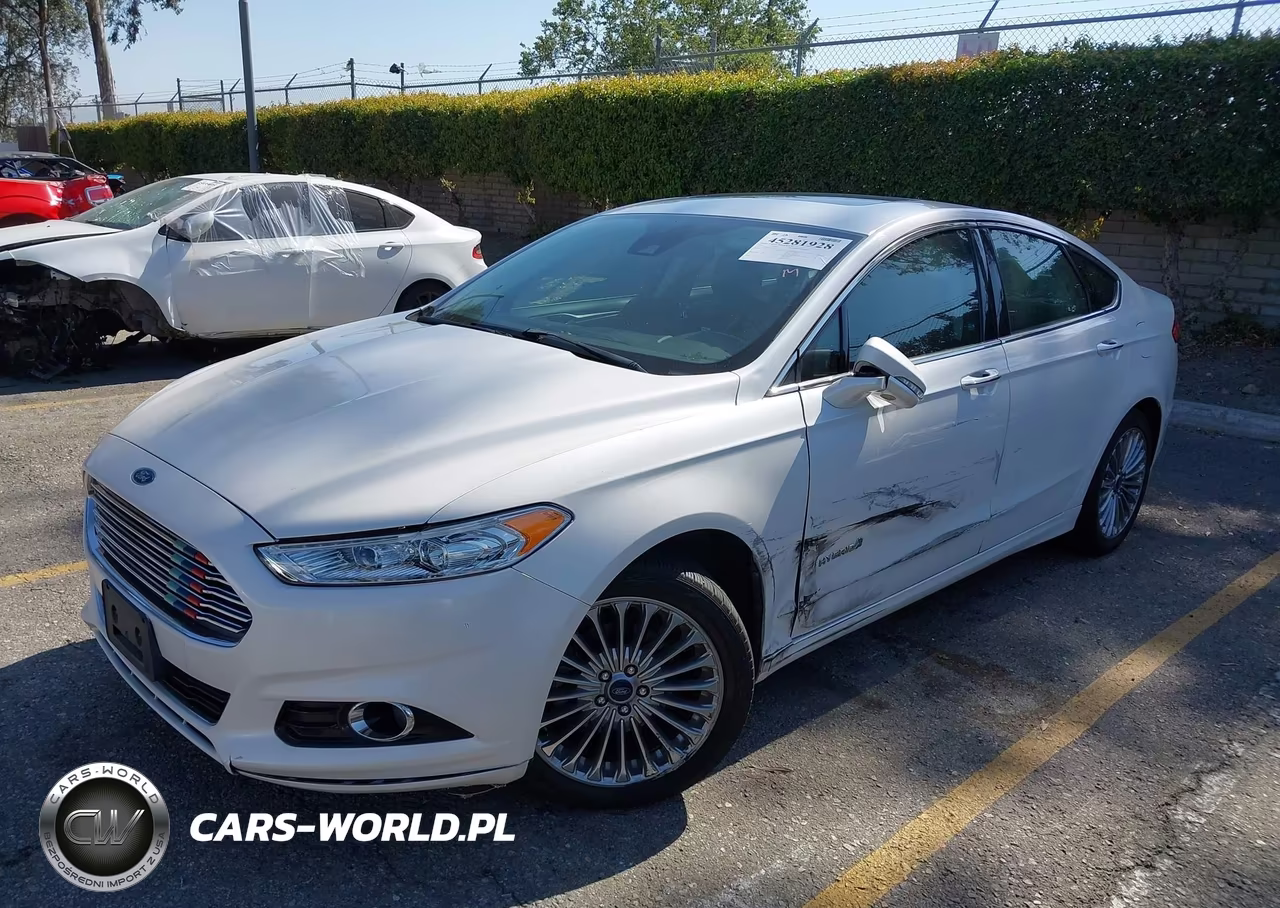 2014 Ford Fusion Hybrid Titanium VIN:3FA6P0RU8ER203534 - 2