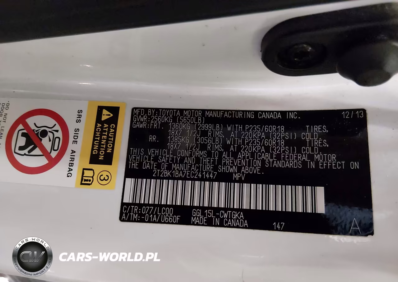 2014 Lexus Rx 350 Base VIN:2T2BK1BA7EC241447 - 9