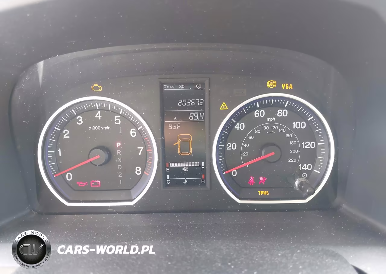 2007 Honda Cr-V Ex-L VIN:5J6RE48757L015324 - 7