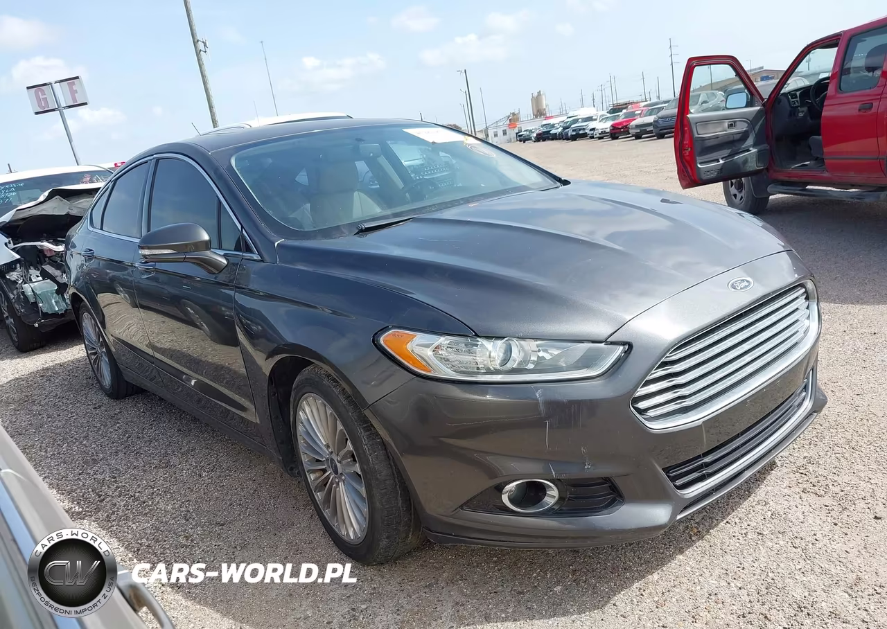 2016 Ford Fusion Titanium VIN:3FA6P0K98GR390010 - 13