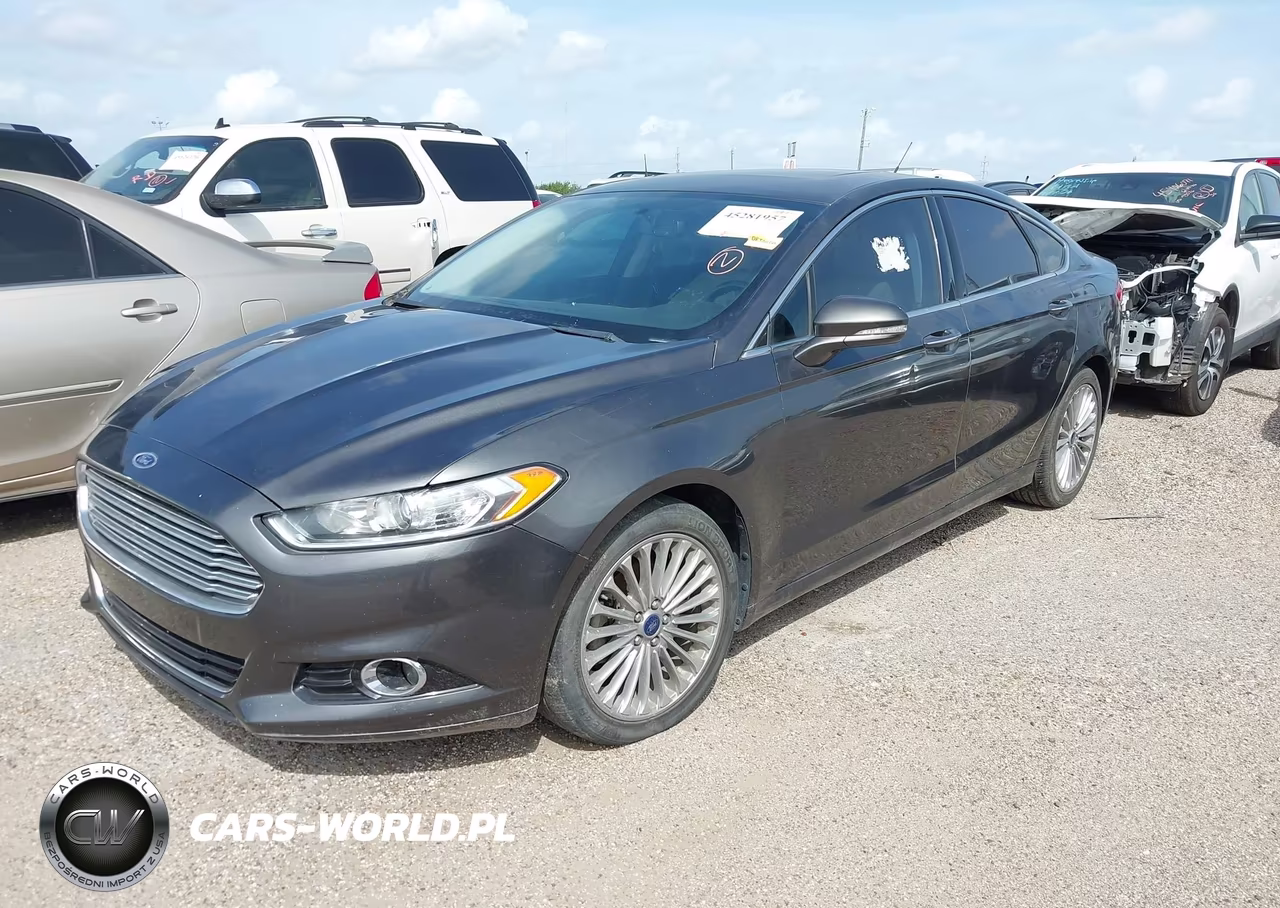 2016 Ford Fusion Titanium VIN:3FA6P0K98GR390010 - 2