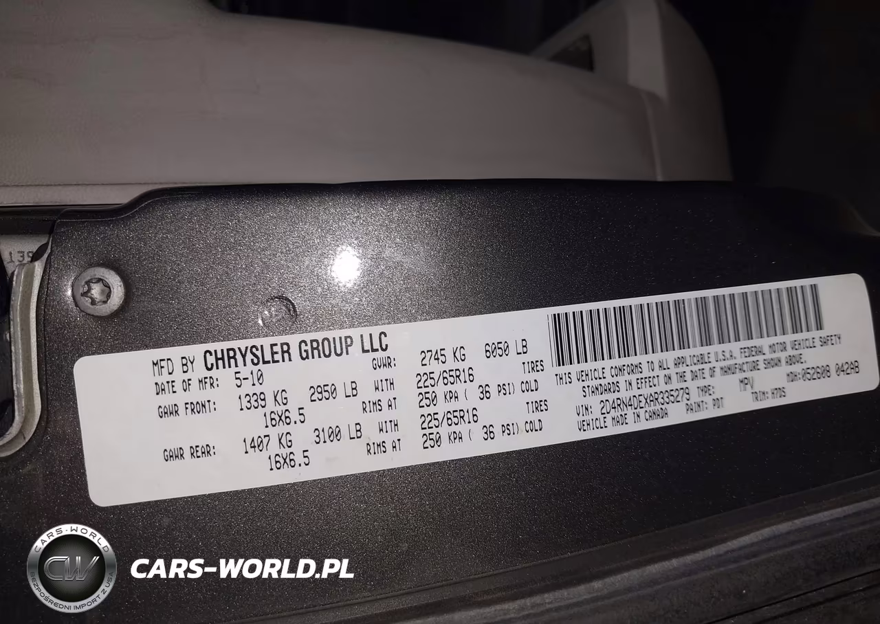2010 Dodge Grand Caravan Se VIN:2D4RN4DEXAR335279 - 9