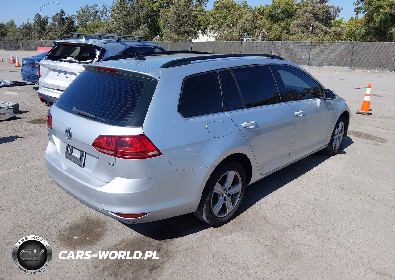 2015 Volkswagen Golf Sportwagen Tdi S 4-Door VIN:3VWCA7AU3FM511130 - 4
