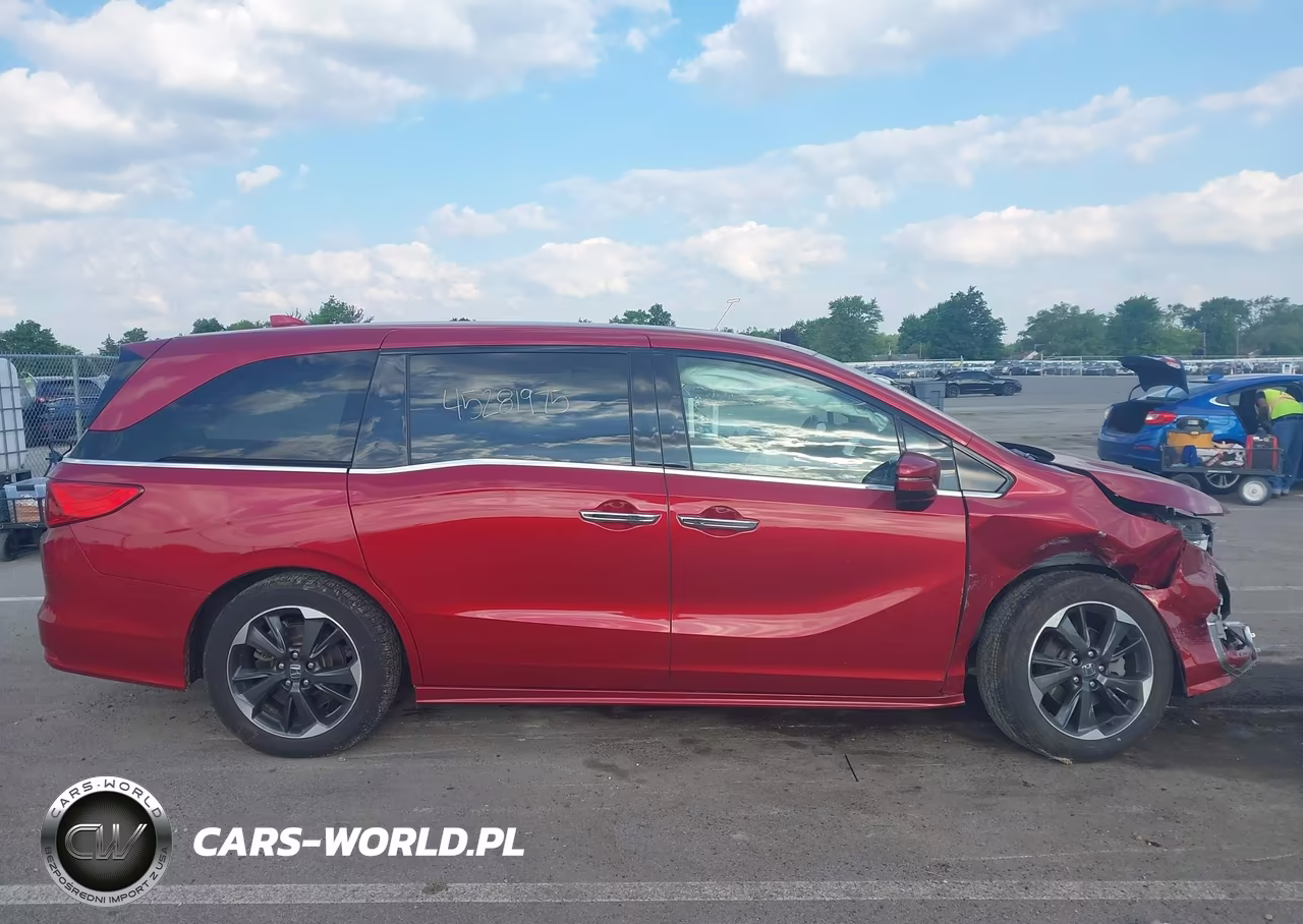 2022 Honda Odyssey Elite VIN:5FNRL6H94NB041616 - 13