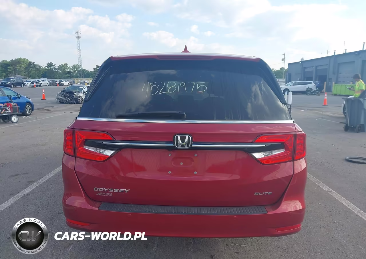 2022 Honda Odyssey Elite VIN:5FNRL6H94NB041616 - 16