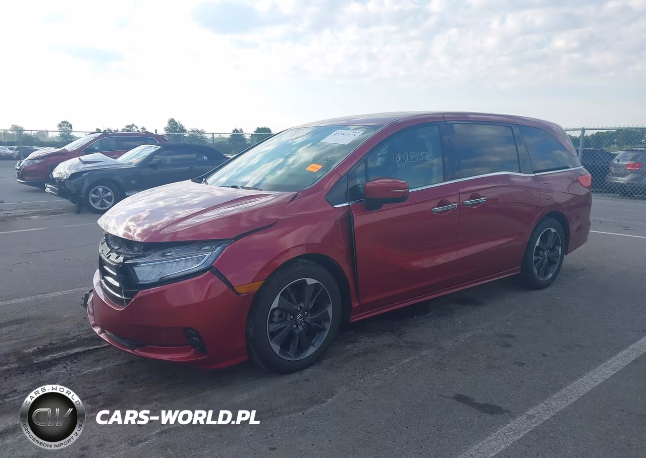 2022 Honda Odyssey Elite VIN:5FNRL6H94NB041616 - 2
