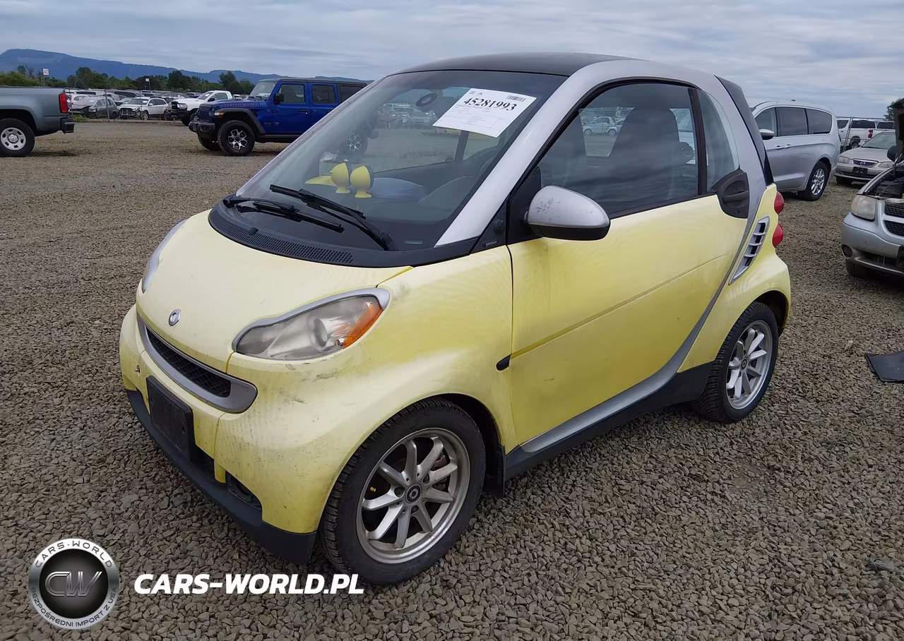 2008 Smart Fortwo Passion-Pure VIN:WMEEJ31X08K196104 - 2
