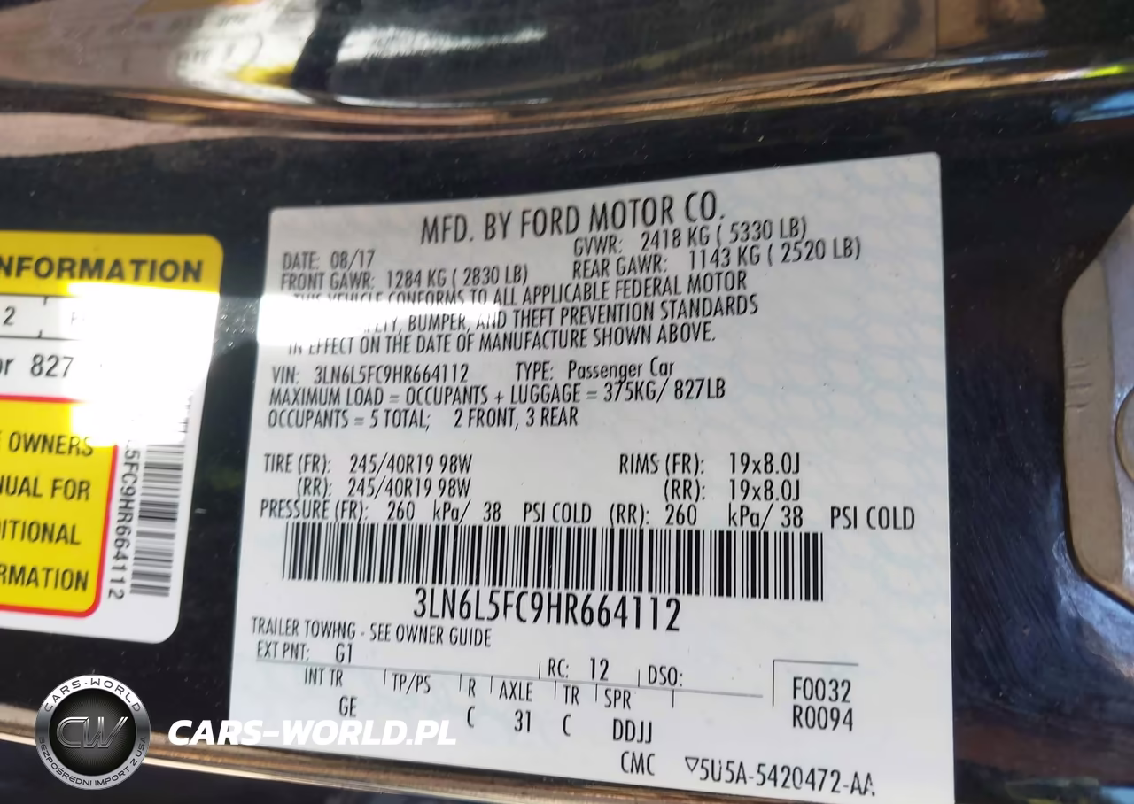 2017 Lincoln Mkz Reserve VIN:3LN6L5FC9HR664112 - 7