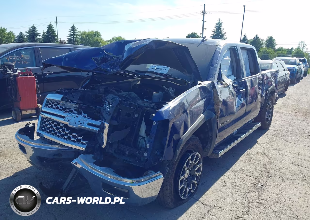2014 Chevrolet Silverado 1500 1Lt VIN:3GCUKREHXEG285999 - 2