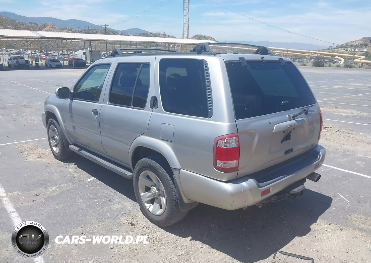2002 Nissan Pathfinder Le VIN:JN8DR09Y72W708668 - 3