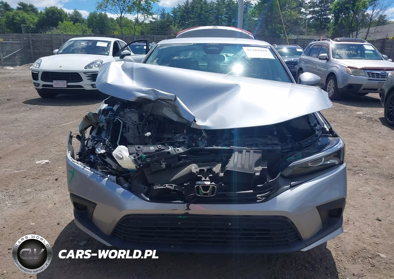 2022 Honda Civic Lx VIN:2HGFE2F25NH558902 - 13