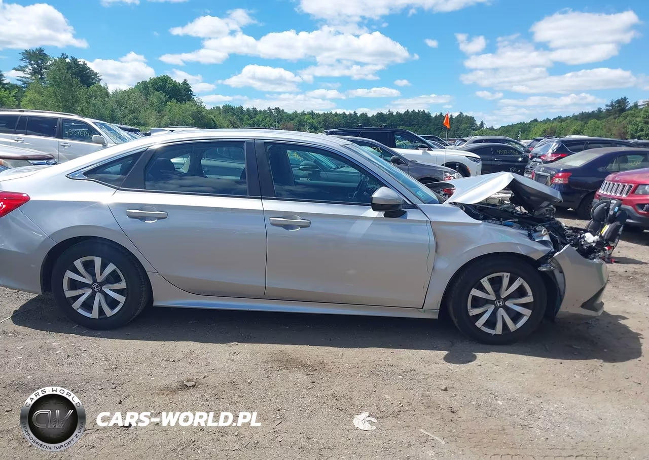 2022 Honda Civic Lx VIN:2HGFE2F25NH558902 - 14