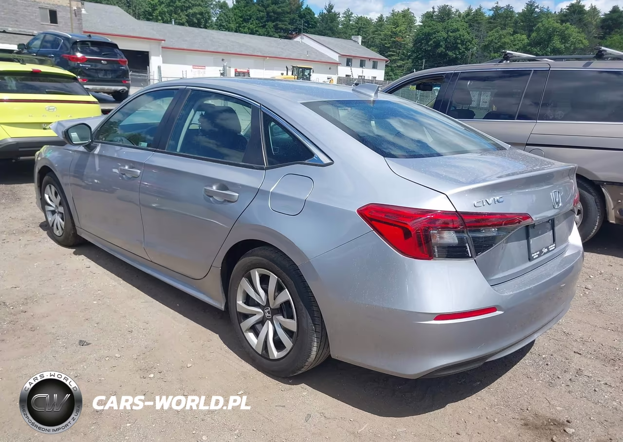 2022 Honda Civic Lx VIN:2HGFE2F25NH558902 - 3