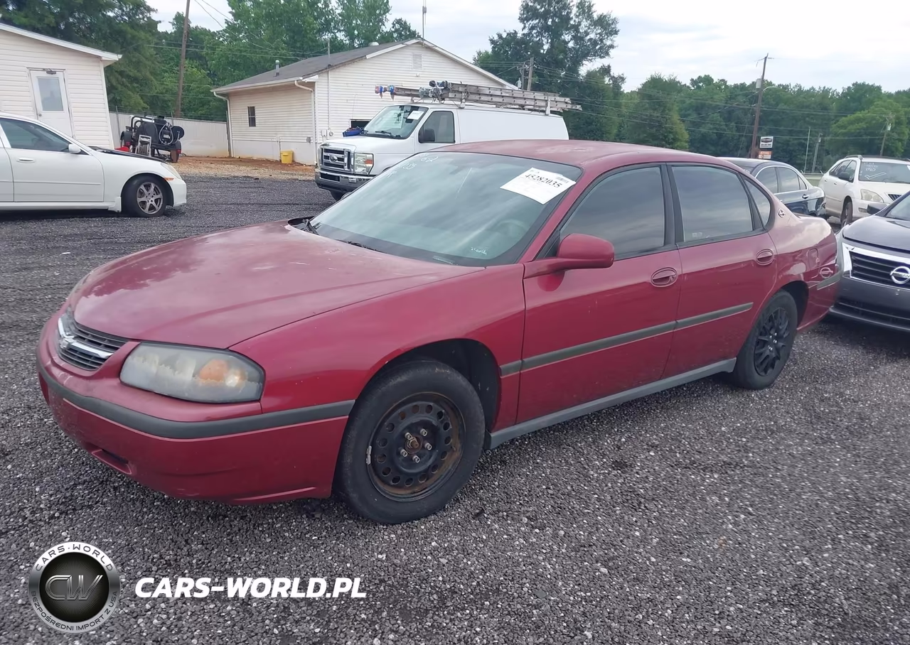 2005 Chevrolet Impala VIN:2G1WF52E959341658 - 2