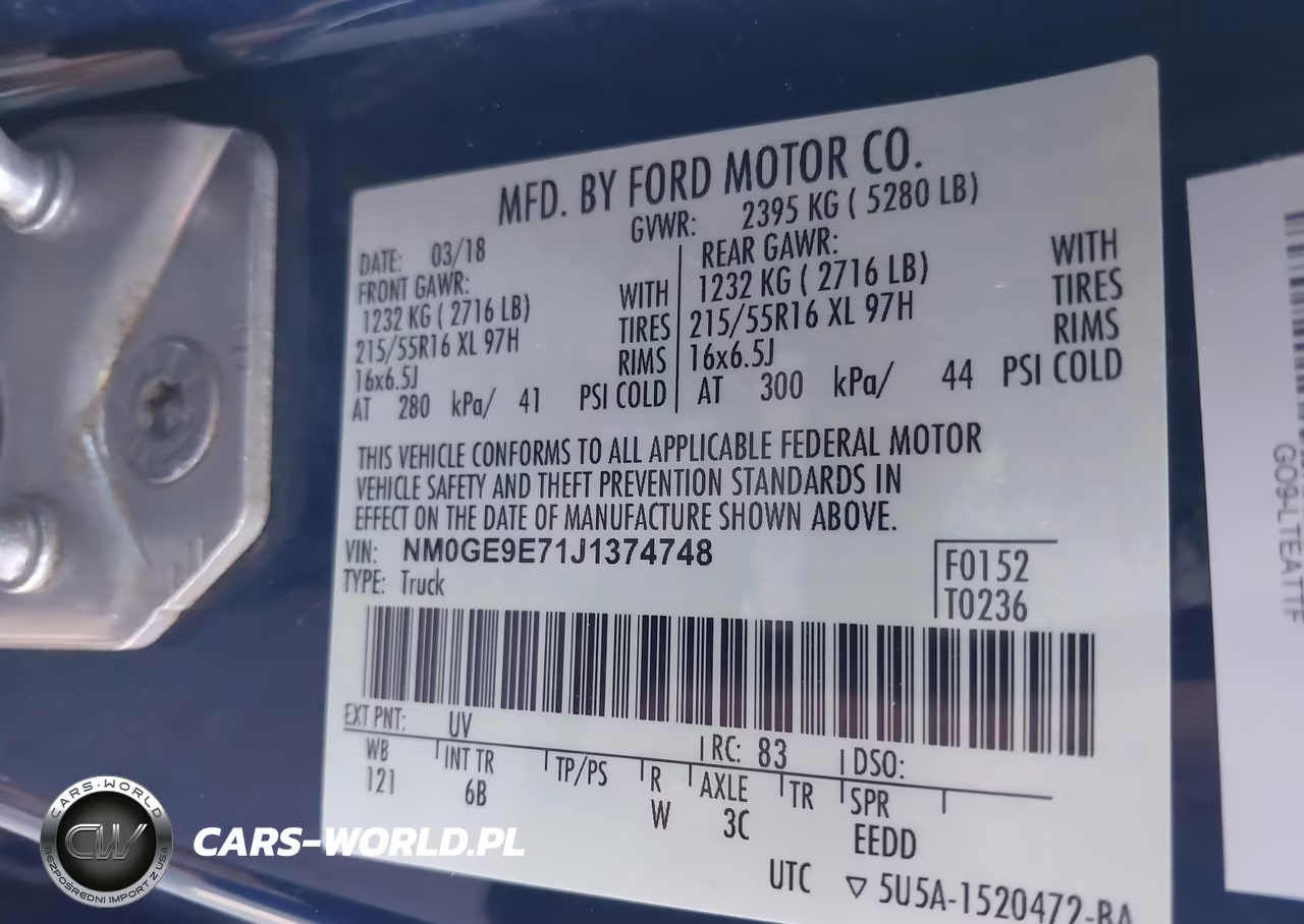 2018 Ford Transit Connect Xl VIN:NM0GE9E71J1374748 - 9