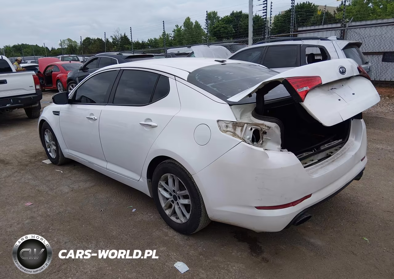2013 Kia Optima Lx VIN:KNAGM4A73D5301308 - 3