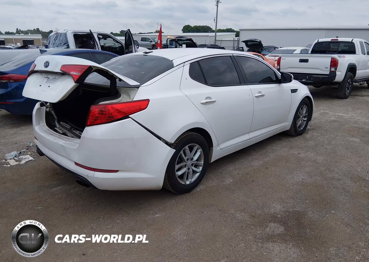 2013 Kia Optima Lx VIN:KNAGM4A73D5301308 - 4