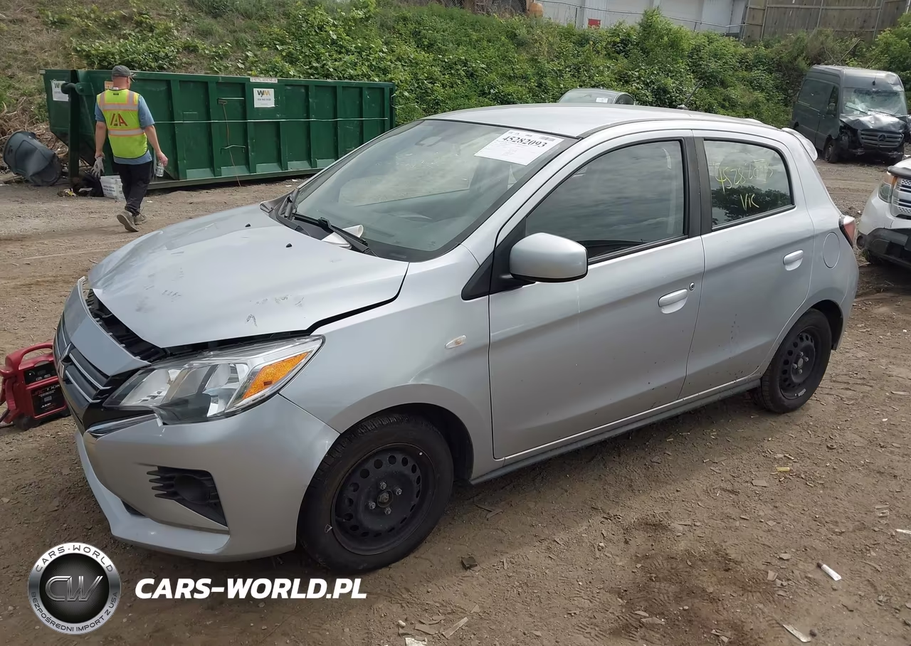 2021 Mitsubishi Mirage Carbonite Edition-Es-Le VIN:ML32AUHJ7MH007824 - 2