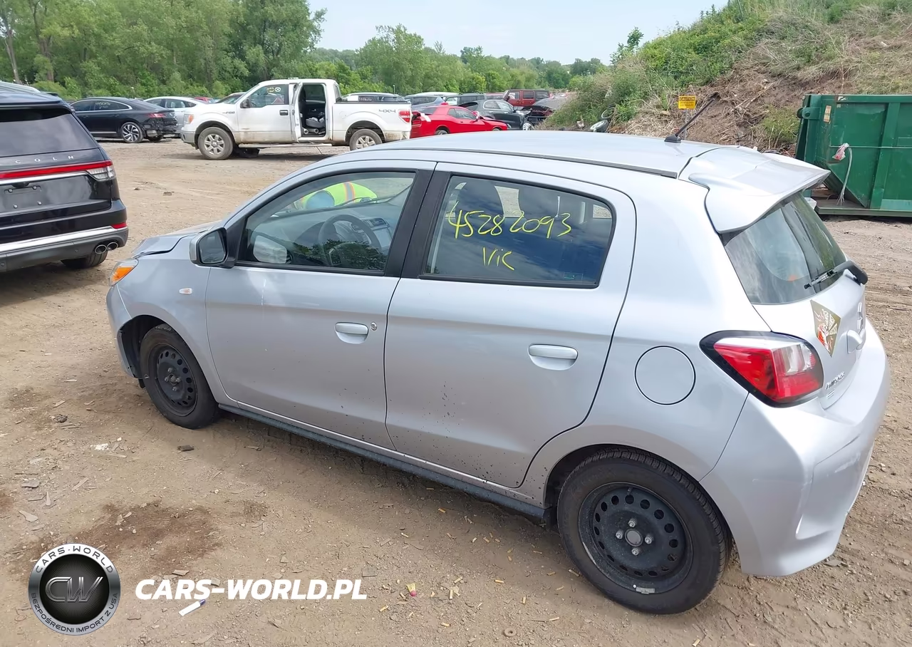 2021 Mitsubishi Mirage Carbonite Edition-Es-Le VIN:ML32AUHJ7MH007824 - 3