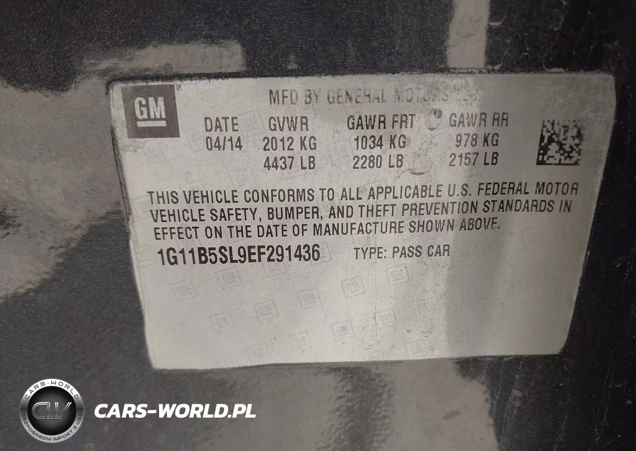2014 Chevrolet Malibu 1Ls VIN:1G11B5SL9EF291436 - 9
