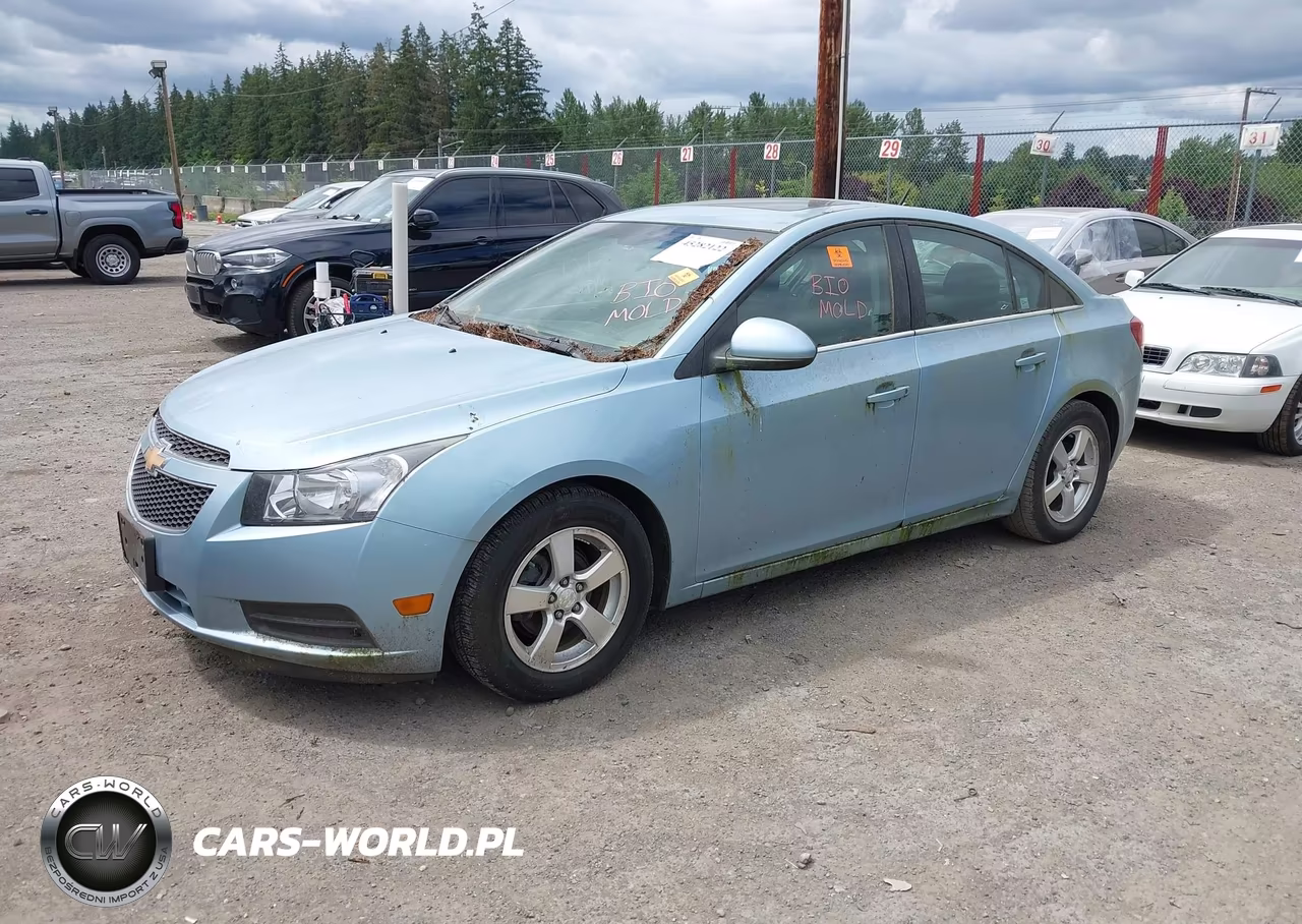 2012 Chevrolet Cruze 1Lt VIN:1G1PF5SC4C7285274 - 2
