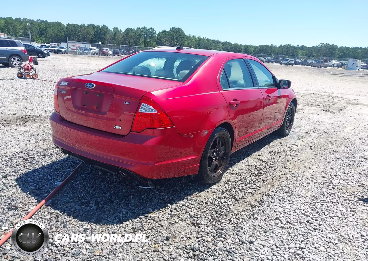 2010 Ford Fusion Se VIN:3FAHP0HG9AR362027 - 4
