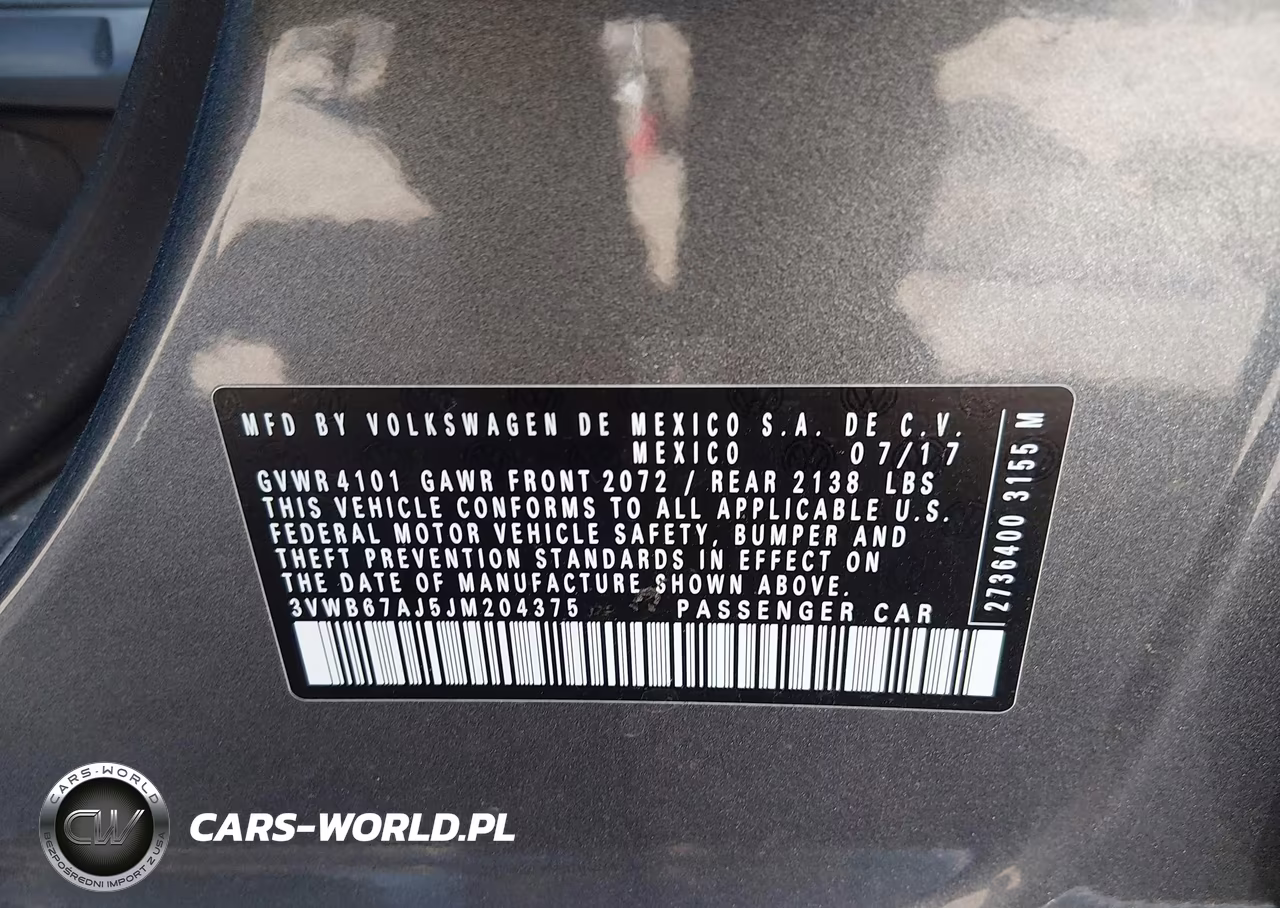 2018 Volkswagen Jetta 1.4T Se-1.4T Wolfsburg Edition VIN:3VWB67AJ5JM204375 - 9