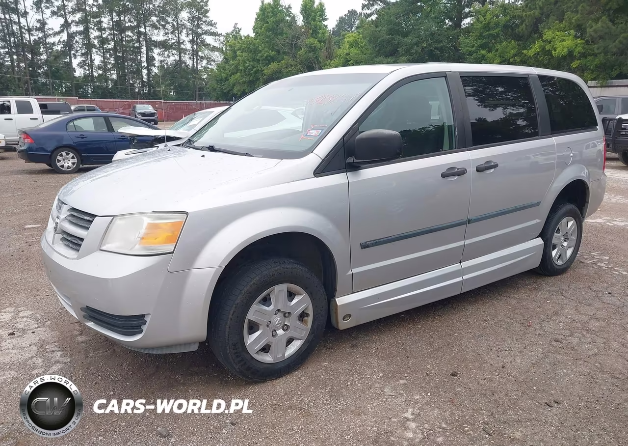2008 Dodge Grand Caravan Se VIN:2D8HN44H88R677358 - 2
