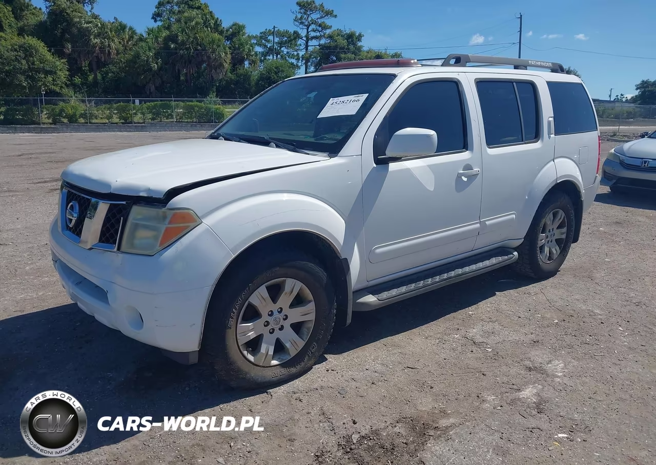 2007 Nissan Pathfinder Le VIN:5N1AR18U87C644146 - 2