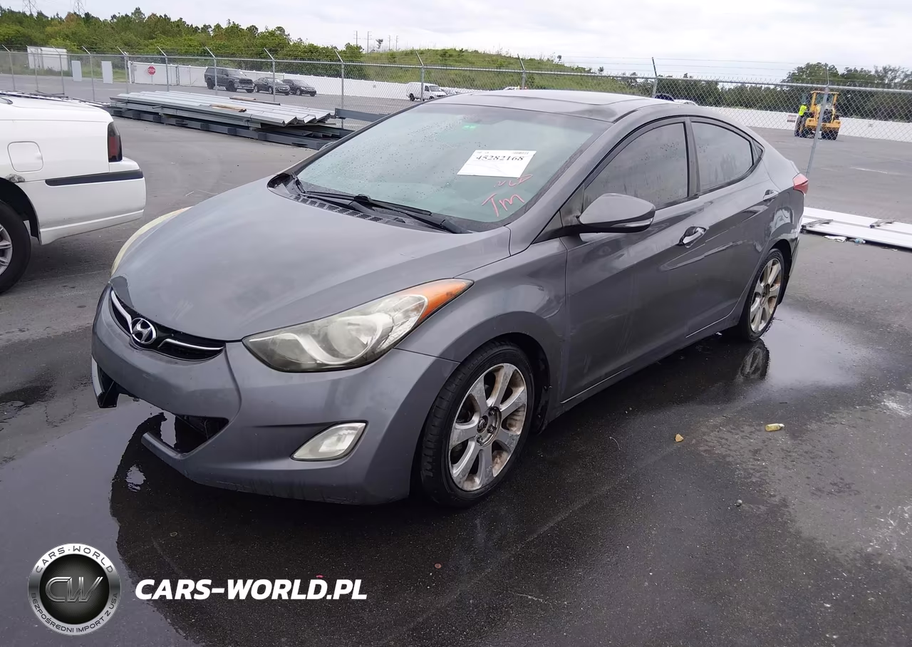 2013 Hyundai Elantra Limited VIN:5NPDH4AE6DH244370 - 2