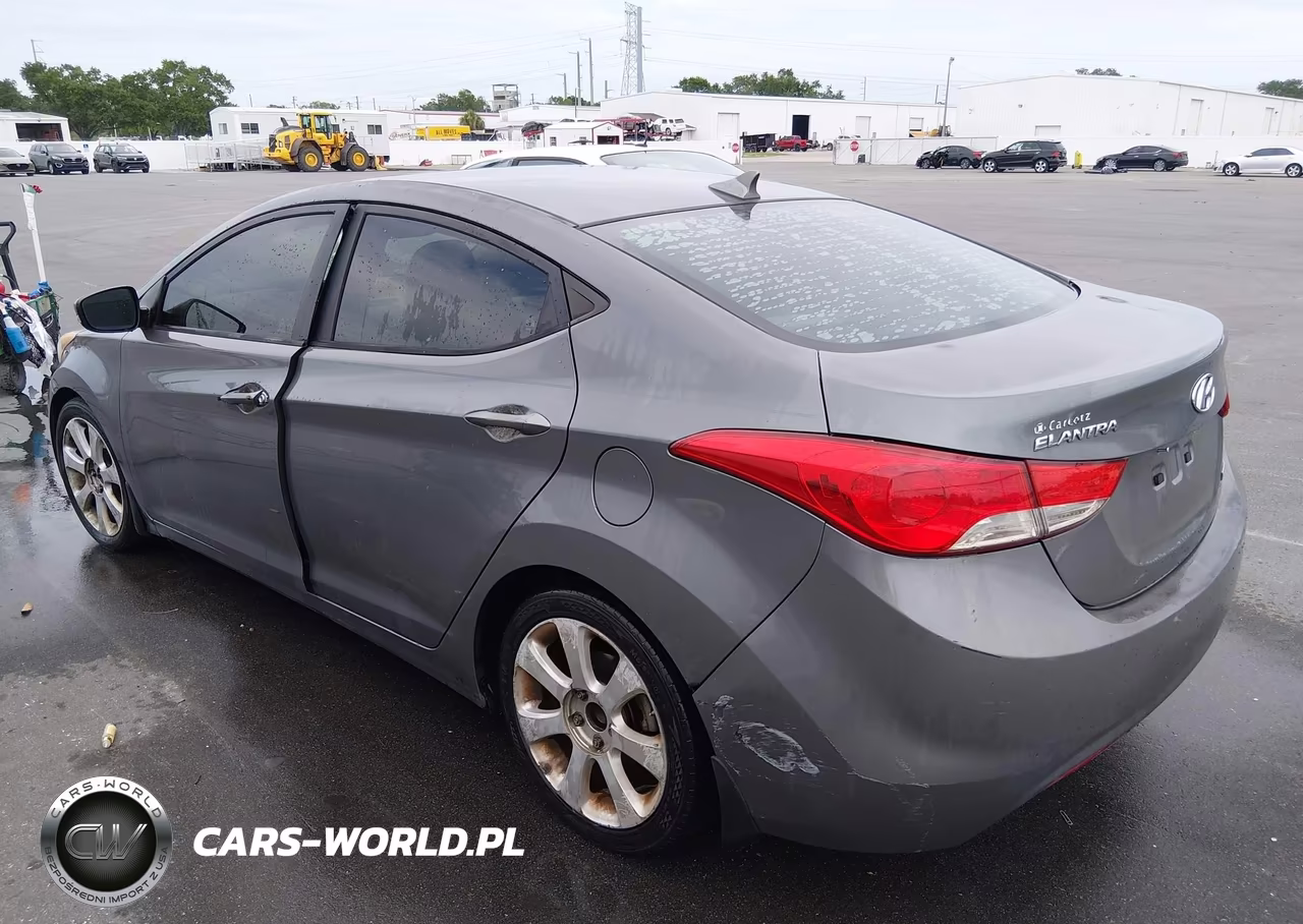 2013 Hyundai Elantra Limited VIN:5NPDH4AE6DH244370 - 3