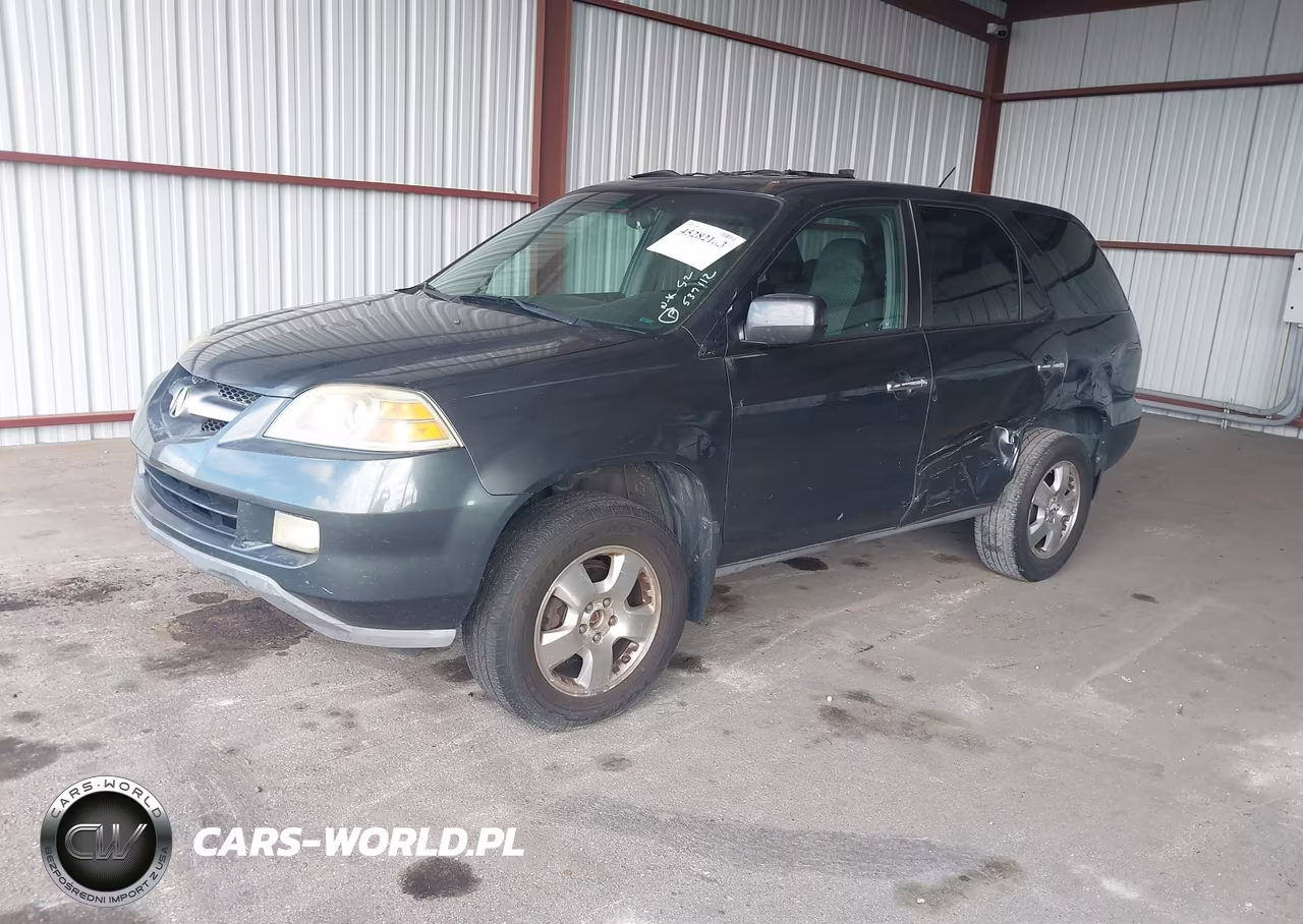 2004 Acura Mdx VIN:2HNYD18204H537112 - 2