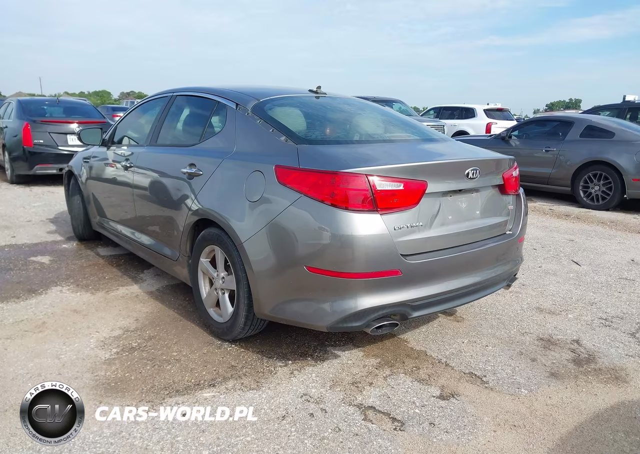 2014 Kia Optima Lx VIN:5XXGM4A74EG276306 - 3
