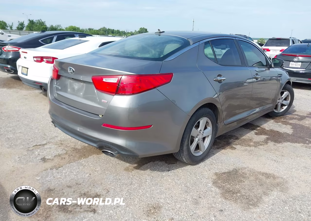 2014 Kia Optima Lx VIN:5XXGM4A74EG276306 - 4
