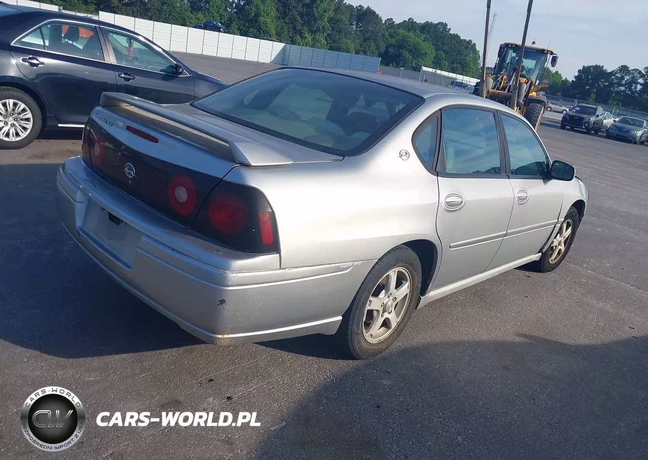 2005 Chevrolet Impala Ls VIN:2G1WH52K859235993 - 4