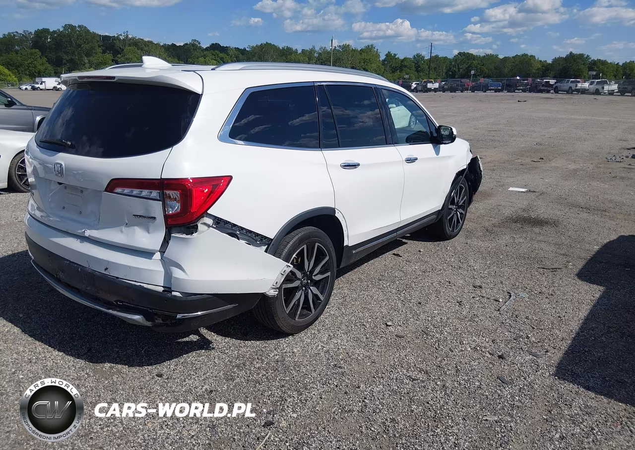 2020 Honda Pilot 2Wd Touring 8 Passenger VIN:5FNYF5H98LB017748 - 4
