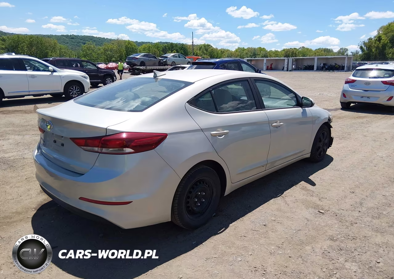 2017 Hyundai Elantra Se VIN:KMHD74LF6HU096589 - 4