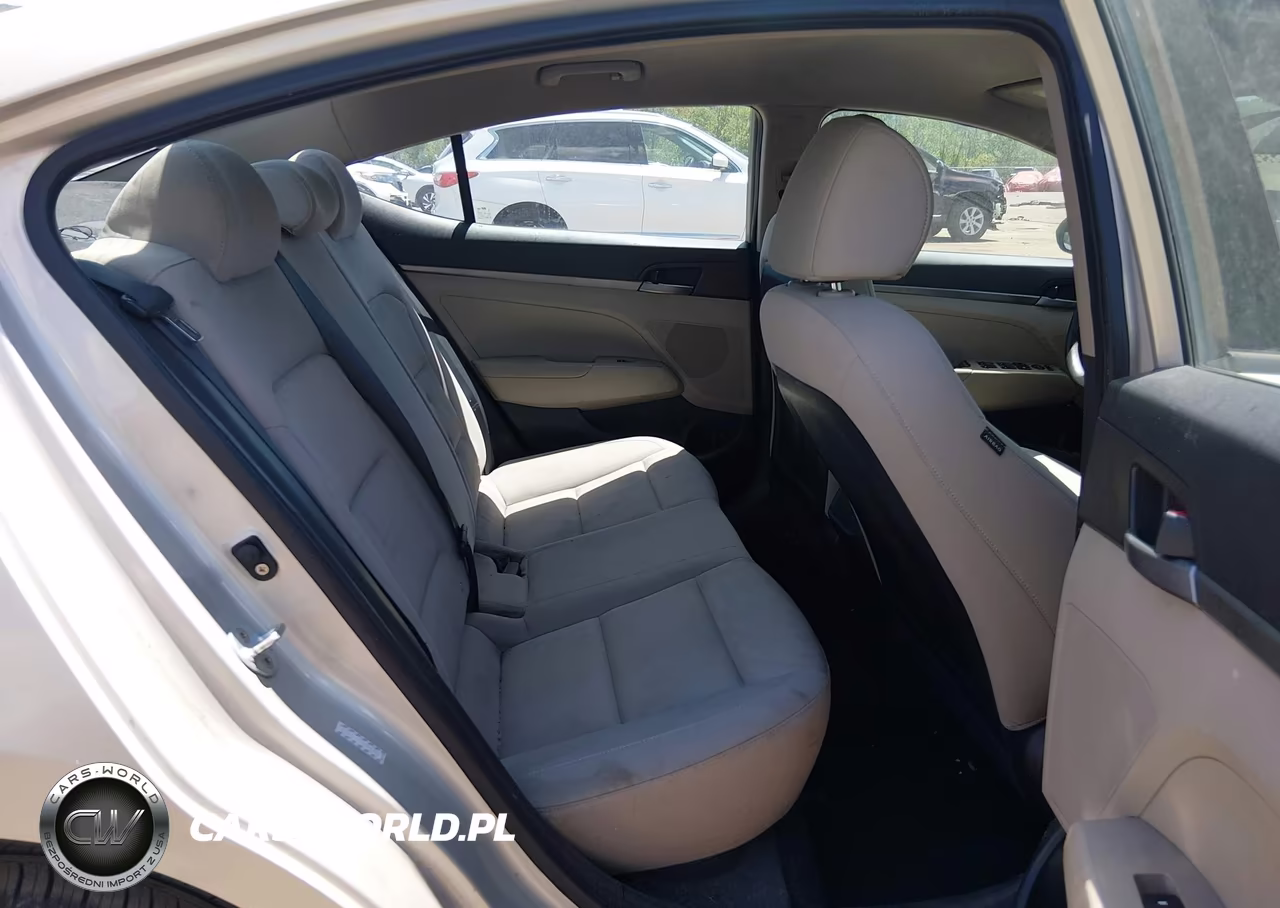 2017 Hyundai Elantra Se VIN:KMHD74LF6HU096589 - 8