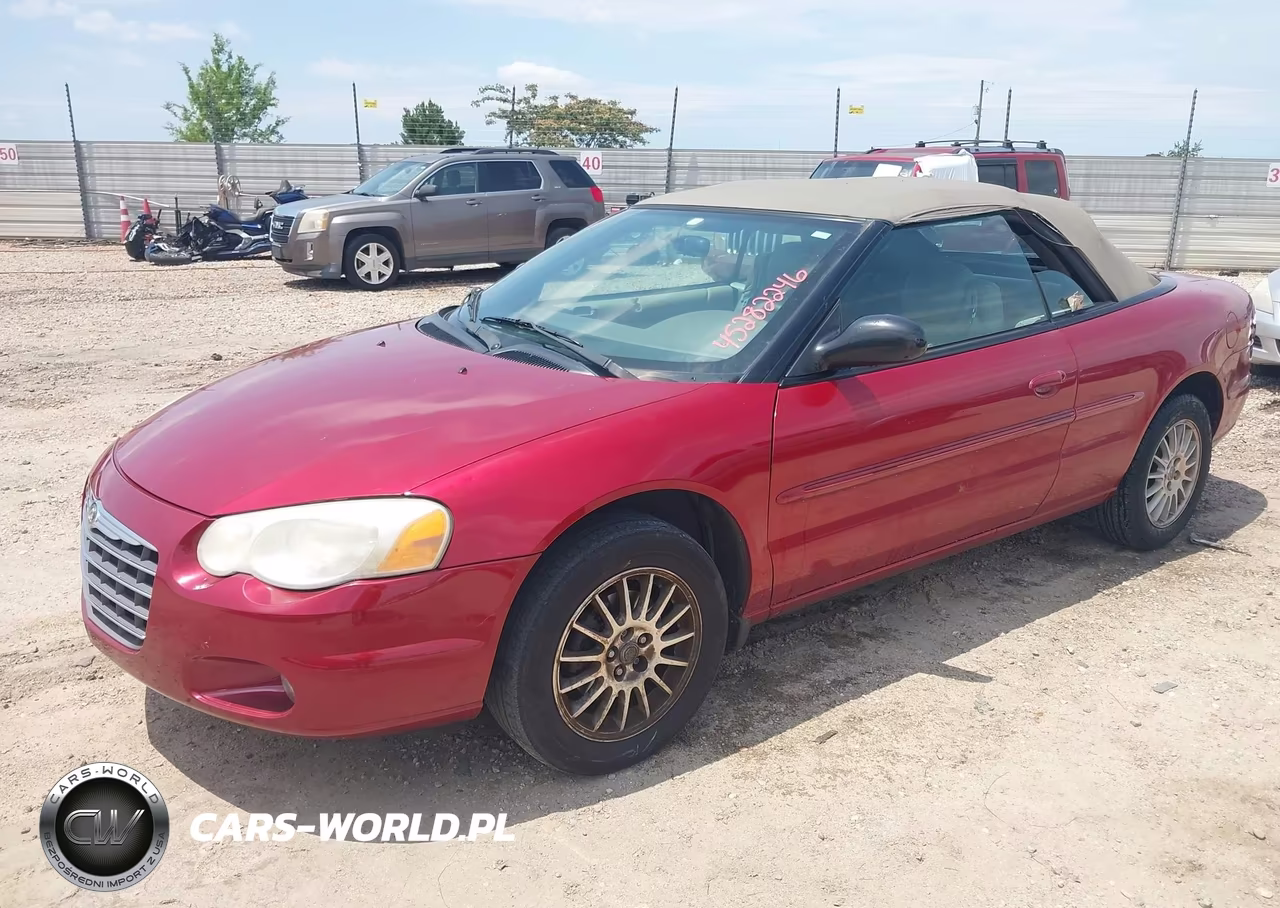 2005 Chrysler Sebring Touring VIN:1C3EL55R45N635111 - 2