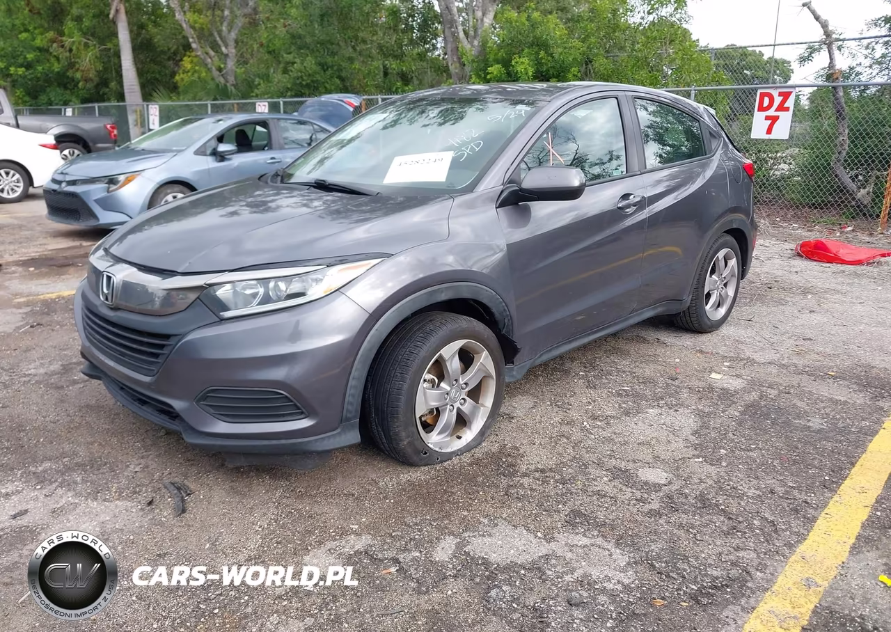 2022 Honda Hr-V 2Wd Lx VIN:3CZRU5H33NM704182 - 2