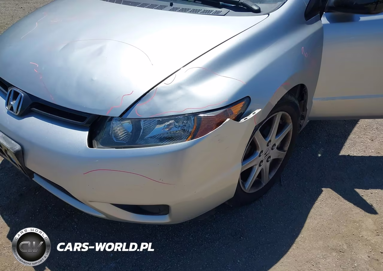 2007 Honda Civic Lx VIN:2HGFG12677H501987 - 6