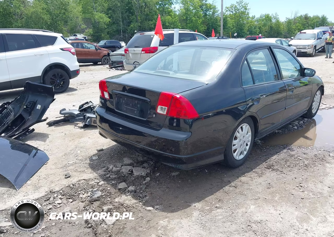 2005 Honda Civic Lx VIN:2HGES16555H581721 - 4