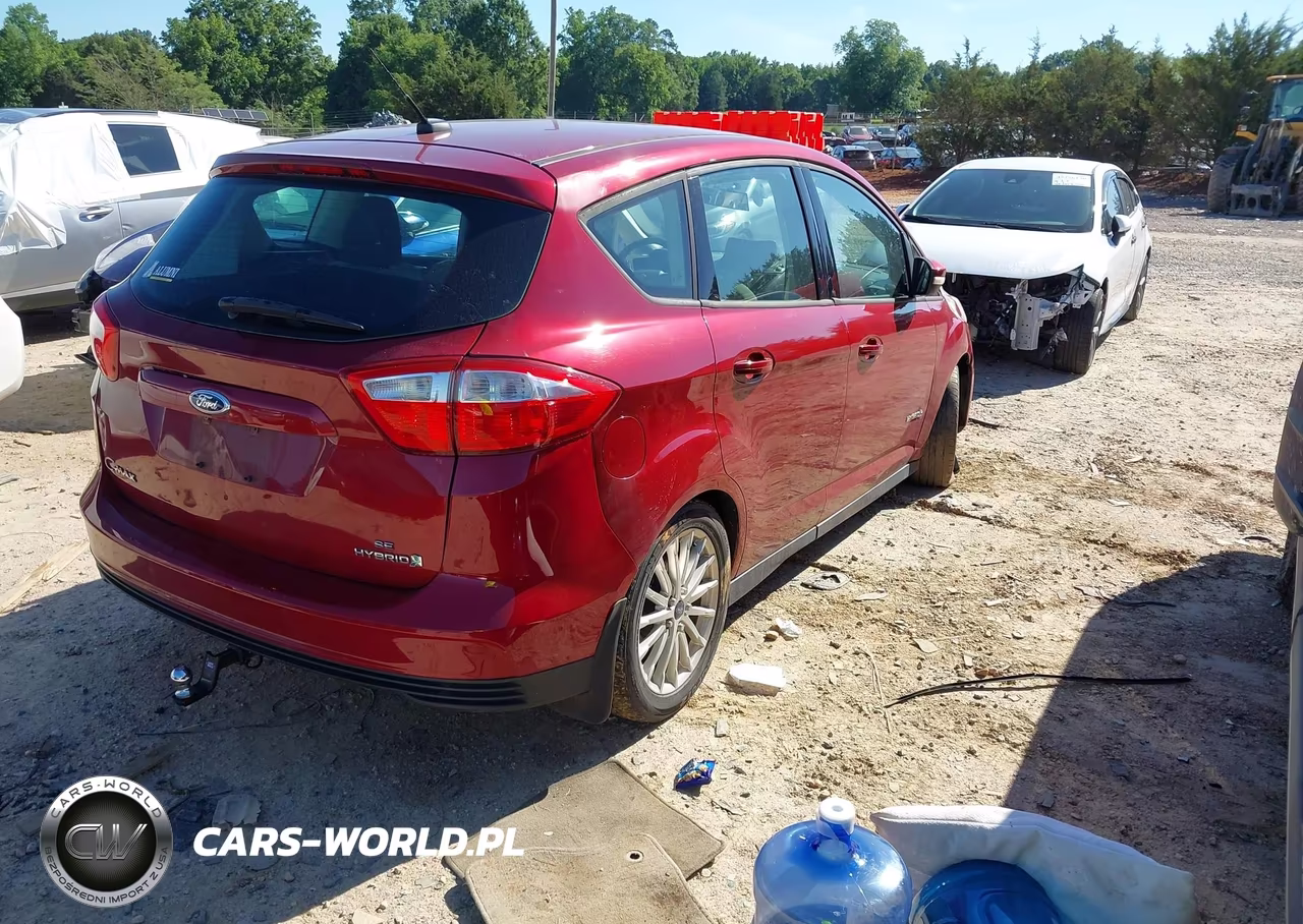 2013 Ford C-Max Hybrid Se VIN:1FADP5AU1DL531553 - 4