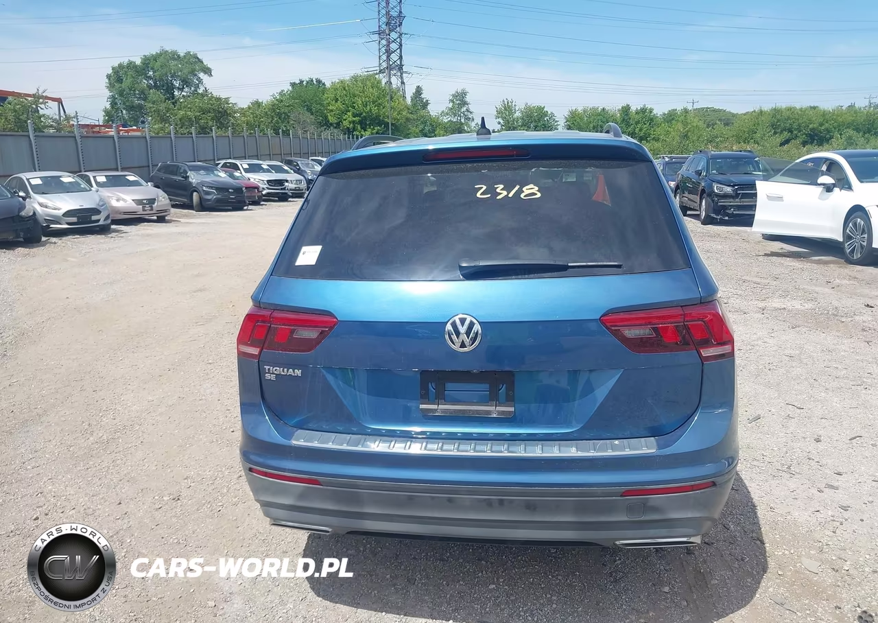 2019 Volkswagen Tiguan 2.0T Se-2.0T Sel-2.0T Sel R-Line-2.0T Sel R-Line Black VIN:3VV3B7AX9KM013987 - 17