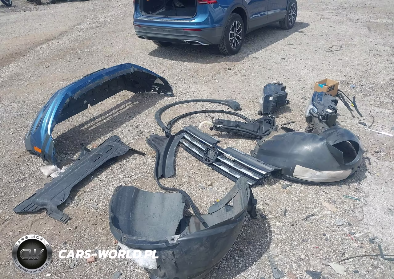 2019 Volkswagen Tiguan 2.0T Se-2.0T Sel-2.0T Sel R-Line-2.0T Sel R-Line Black VIN:3VV3B7AX9KM013987 - 19