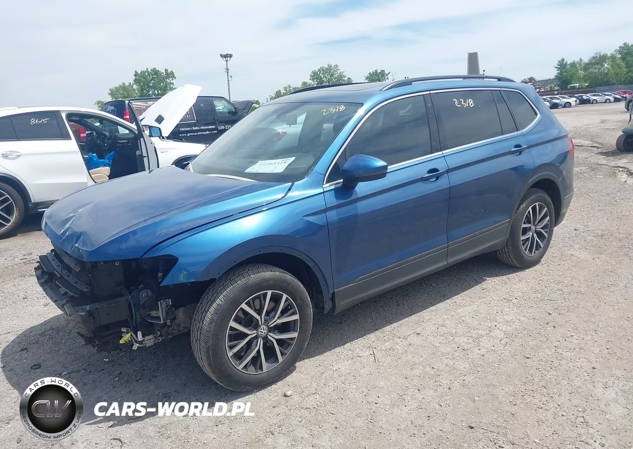 2019 Volkswagen Tiguan 2.0T Se-2.0T Sel-2.0T Sel R-Line-2.0T Sel R-Line Black VIN:3VV3B7AX9KM013987 - 2