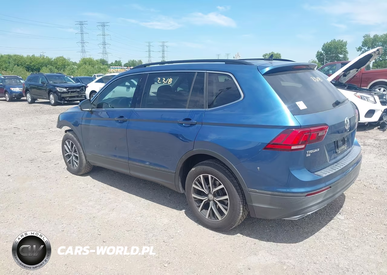 2019 Volkswagen Tiguan 2.0T Se-2.0T Sel-2.0T Sel R-Line-2.0T Sel R-Line Black VIN:3VV3B7AX9KM013987 - 3