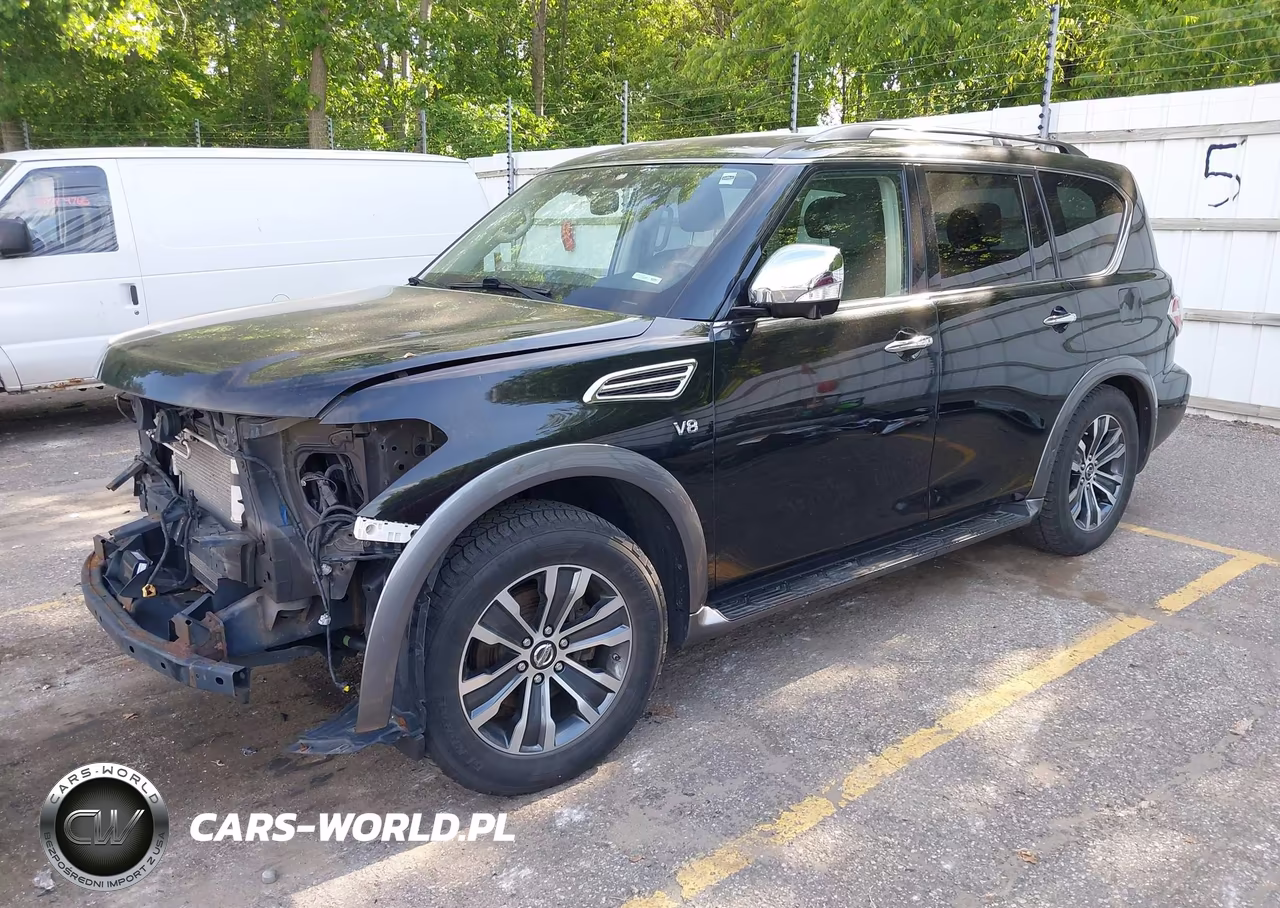 2018 Nissan Armada Platinum-Sl-Sv VIN:JN8AY2NC9J9558426 - 2