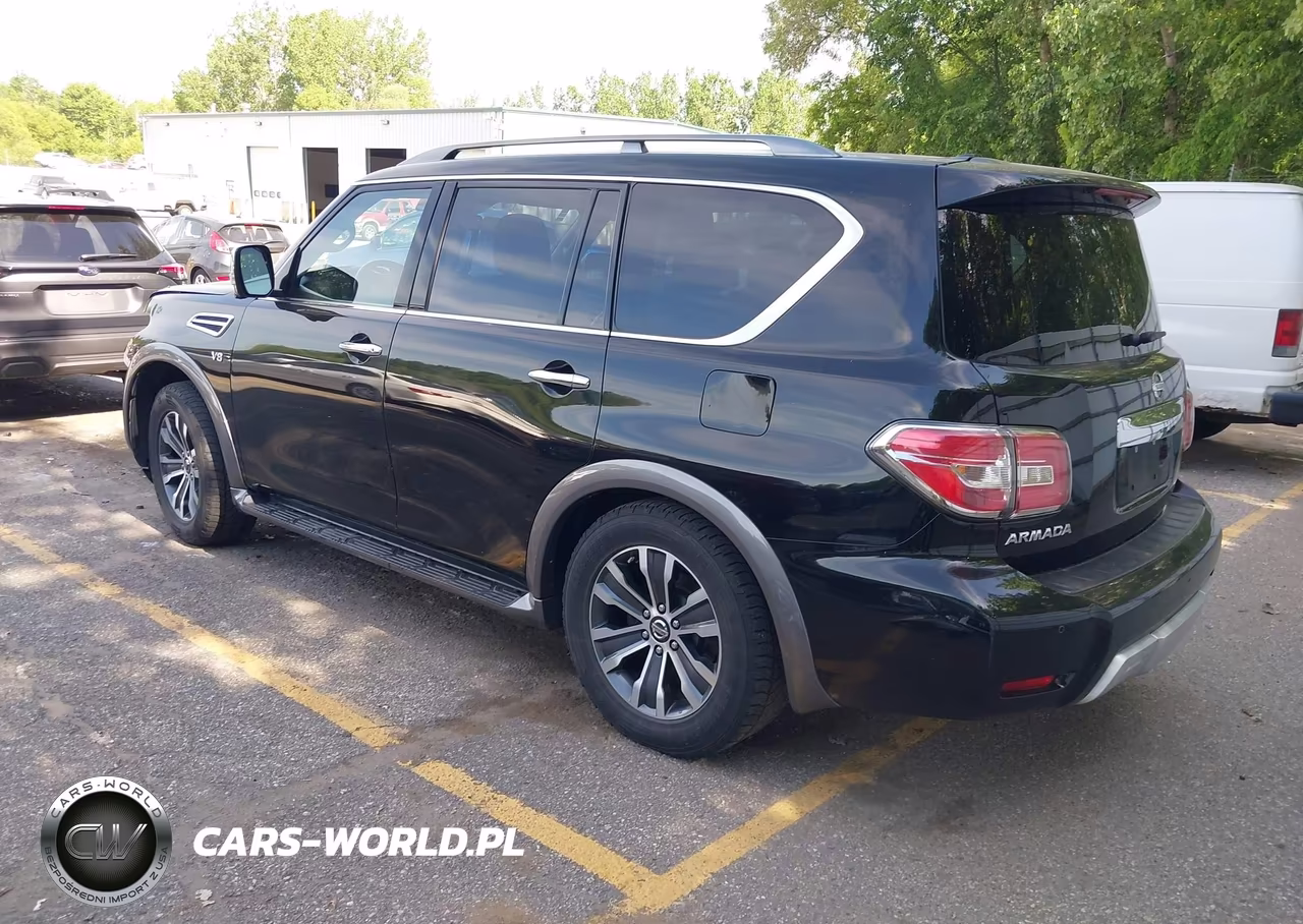 2018 Nissan Armada Platinum-Sl-Sv VIN:JN8AY2NC9J9558426 - 3