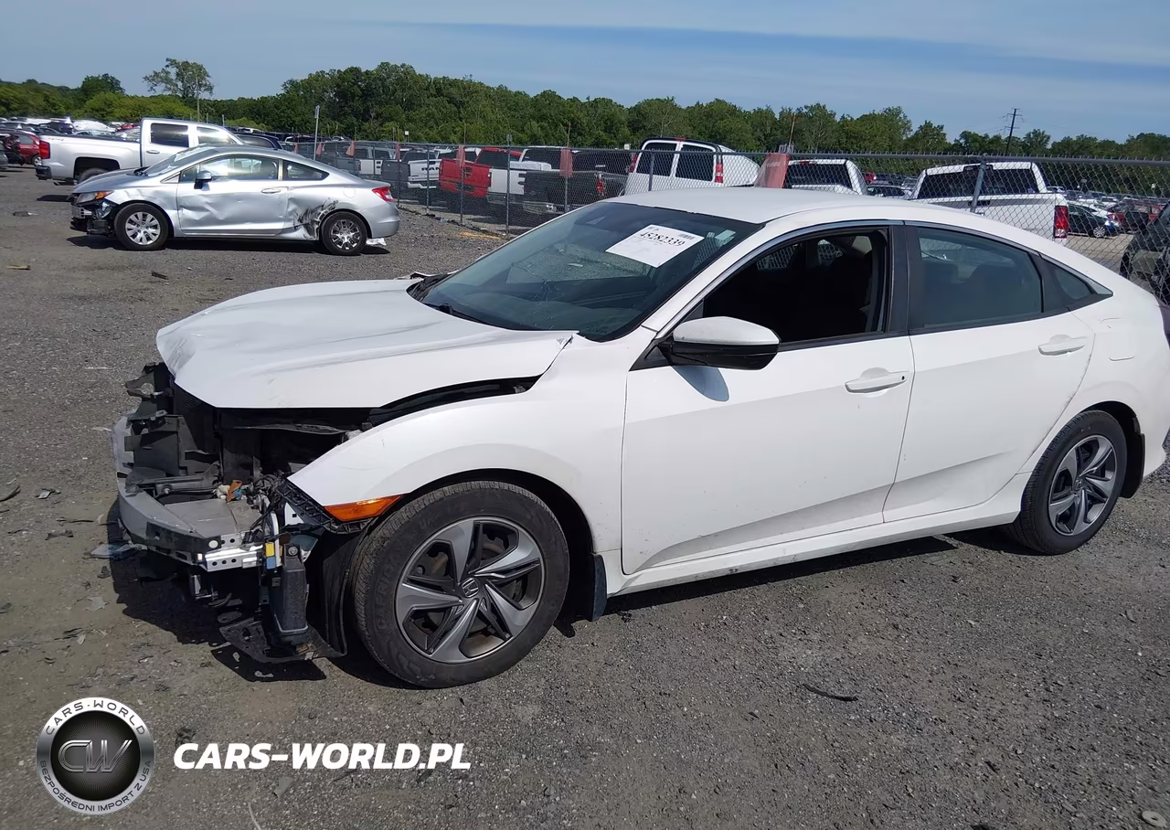 2019 Honda Civic Lx VIN:2HGFC2F62KH584507 - 2